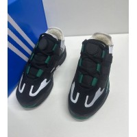 Кроссовки Adidas Originals Niteball Black Green зимние